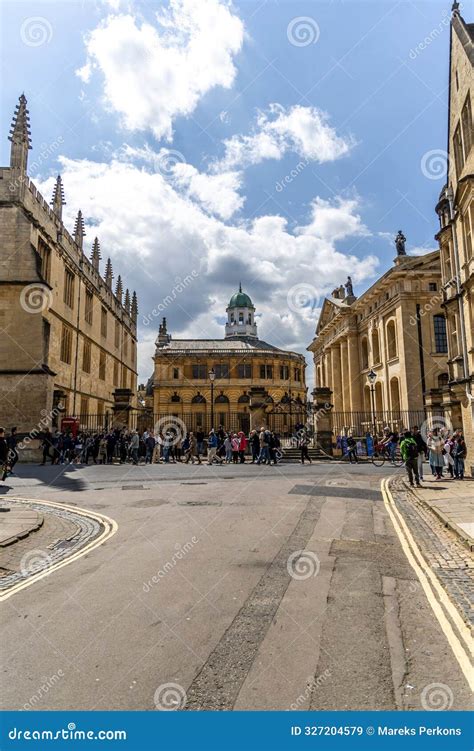 Oxford Uk June 5 2024 The Sheldonian Theatre And Bodleian Library