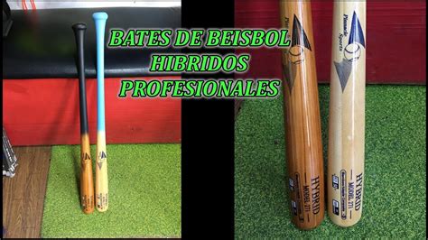 Como Son Los Bates Hibridos Compuesto De Beisbol Profesional Youtube