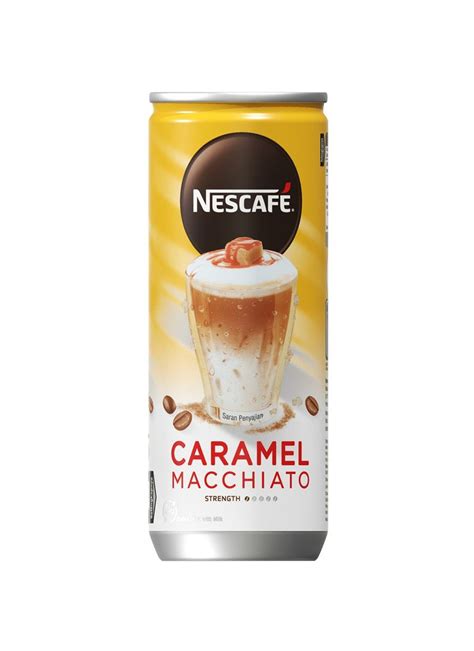 Nescafe Caramel Macchiato Komposisi A Nescafe Coffee