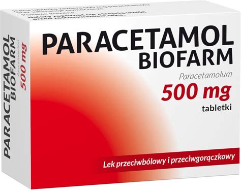 Leki Przeciwb Lowe Biofarm Paracetamol Mg Tabl Opinie I Ceny