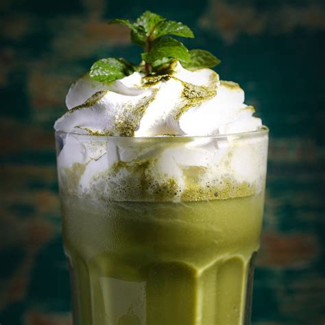 iced green tea shisha cafe indonesia
