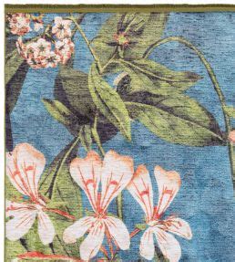 Passiflora Rug In Kingfisher By Clarke Clarke Jane Clayton