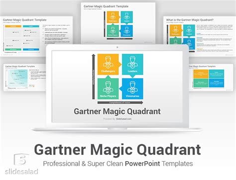 Gartner Magic Quadrant Powerpoint Template Slidesalad