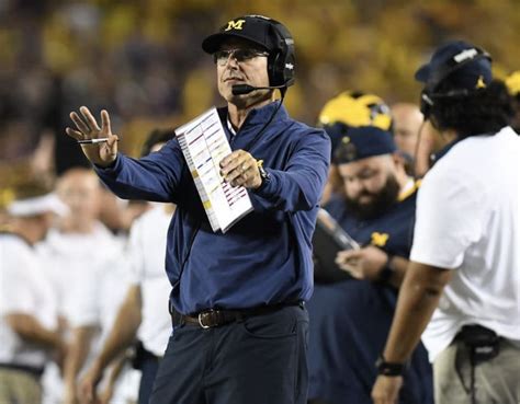 Jim Harbaugh Suspended Four Games To Open 2023 Season R Sports