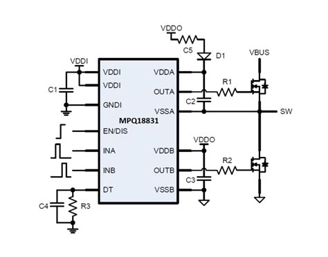 Mpq Automotive Isolated Dual Input Half Bridge Gate Driver Mps