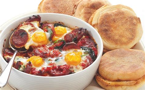 Chorizo Baked Eggs Recipe Food To Love