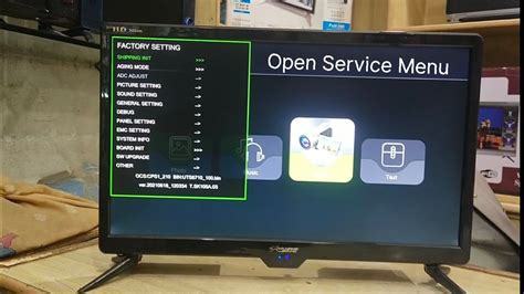 How To Open Service Mode On Lcd Tv And Led Tv How To Access Factory