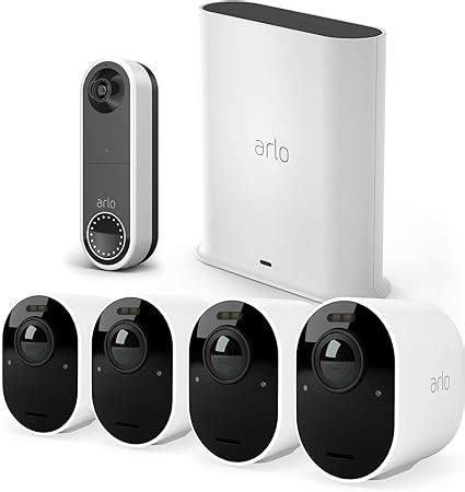 Arlo Ultra 2 Camera Surveillance Sonnette Connectée sans Fil Exterieur