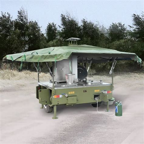 Military Mobile Kitchen For 150 Man With Cooking Tools And Accessories