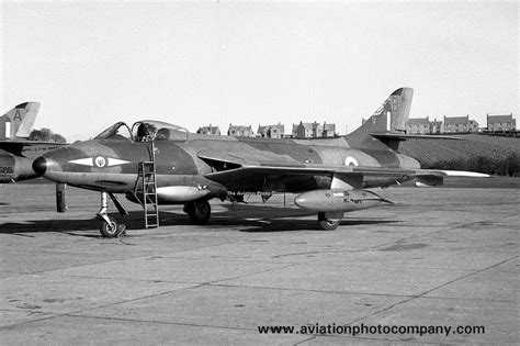 The Aviation Photo Company Hunter Hawker Raf 1 Squadron Hawker Hunter F6 Xe624b At Raf