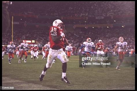 Quarterback Tommie Frazier Of The Florida Gators Takes His News