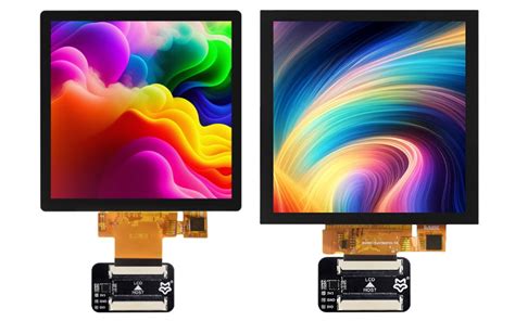 4 Inch Lf40 Square Touchscreen Display Modules Are Designed For Luckfox Pico Ultra Development