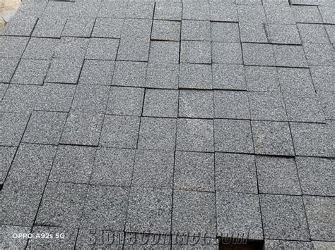 G Sesame Black Padang Dark Impala Kobra Paver Cube From China