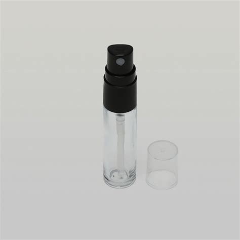 Bulkperfumebottles Oz Ml Cylinder Bottle Clear Glass With