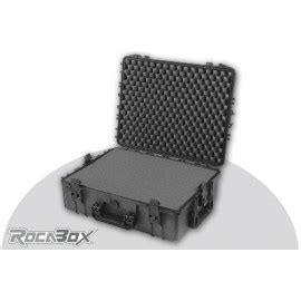 Rocabox Waterproof IP67 Universal Case Black Cubed Foam