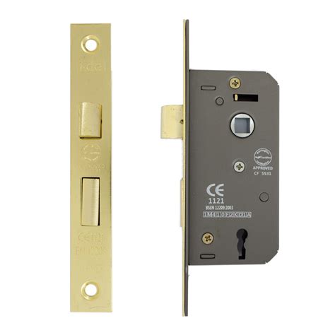 Fire Rated Door Sash Locks CE BS Rated Mortice 5 Lever Or 3 Lever 50mm