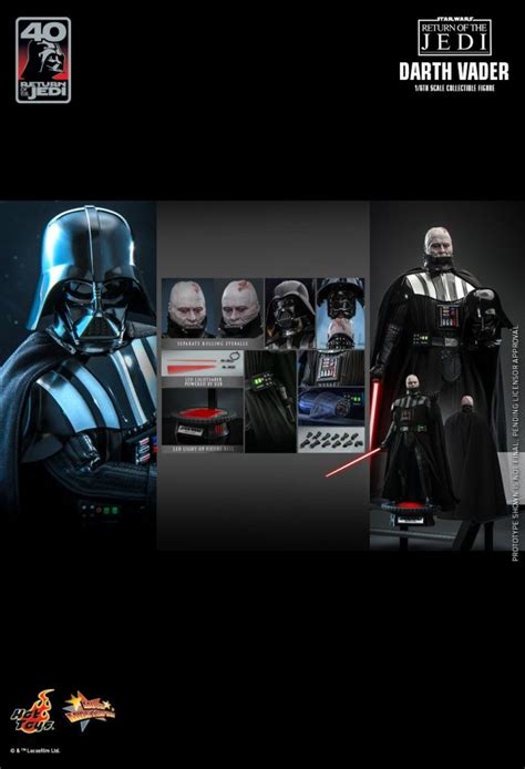 Darth Vader Aus Star Wars Episode VI Return Of The Jedi Von Hot Toys MMS699