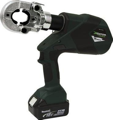 Greenlee EK622PLX12 Six Ton Crimper With Two Batteries And 12V