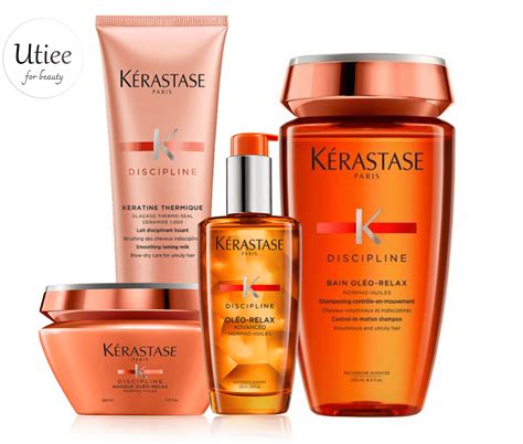 Kerastase Discipline Bestsellers Kit Bain Oleo Relax Ml Keratin