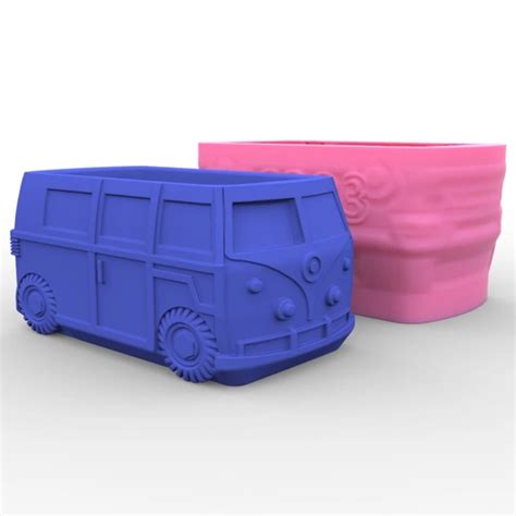 Moule Porte Stylo Antiadh Sif En Forme De Voiture Pot De Fleur Moule En