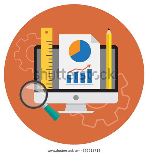 Business Analysis Illustration Vectors Stock Vector Royalty Free 372213718 Shutterstock