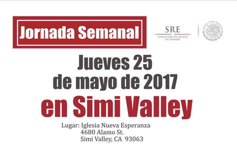 Mayo Fechas Y Horarios Del Consulado Sobre Ruedas En Oxnard