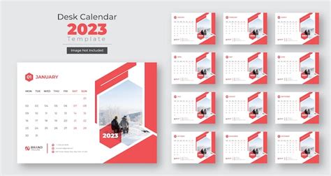 Modèle De Conception De Calendrier De Bureau Simple Moderne Nouvel An