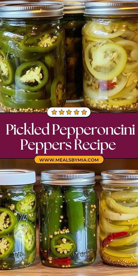 pickled pepperoncini peppers quick zesty homemade pickles