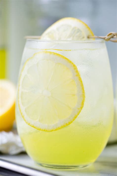 Limoncello Vodka Cooler Sweet Limoncello A Hit Of Vodka And Lots Of