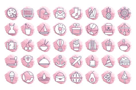 40 Free Instagram Story Highlight Icons - GraphicSurf.com