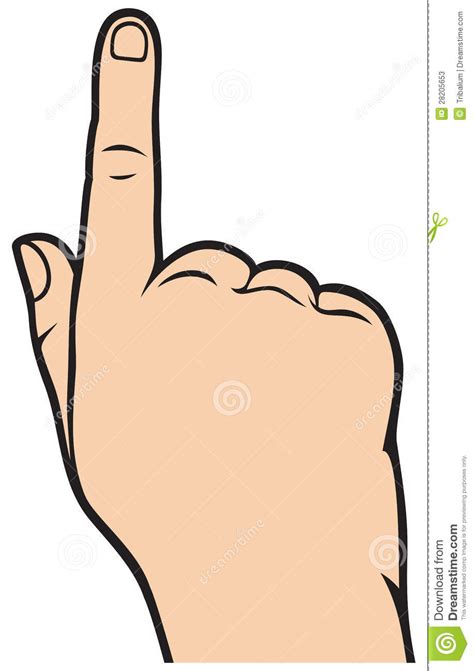 Pointer finger clipart - Clipground