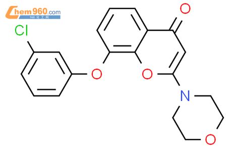 663620 53 9 4H 1 BENZOPYRAN 4 ONE 8 3 CHLOROPHENOXY 2 4 MORPHOLINYL