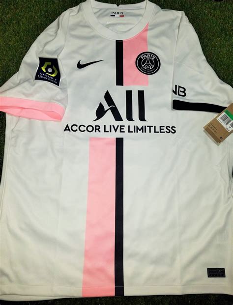 Messi Paris Saint Germain Psg Debut 2021 2022 Away Soccer Jersey Shirt