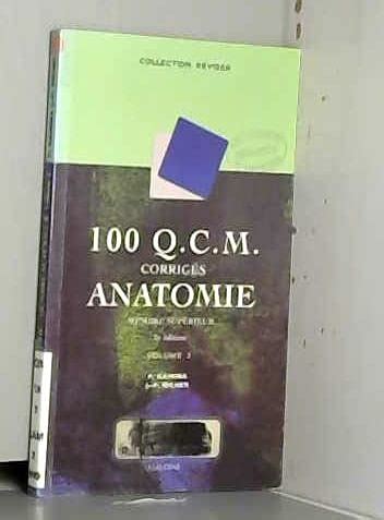 Qcm Corriges Anatomie Tome Membre Superieur Eme Edition