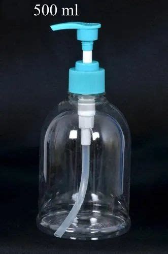 Manual Transparent Ml Pet Hand Wash Bottle At Rs Piece In New