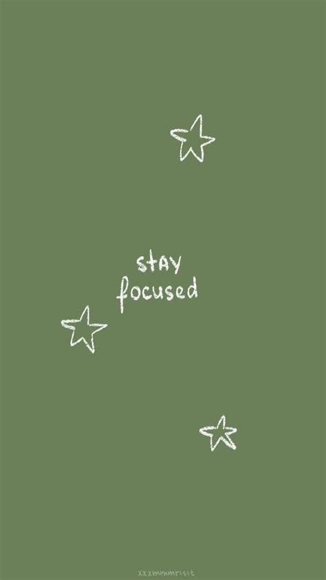 Green Wallpapers Green Quotes Quote Aesthetic Stay Focused Quotes