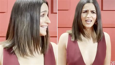 Alia Bhatts Cute Reaction As Paparazzi Calls Her Aaloo Ji