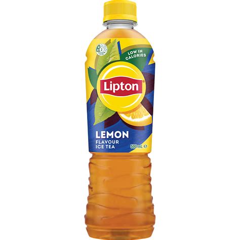 Lipton Ice Tea Lemon Pet 500ml Carton 12 Office National One Solution