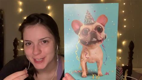 Asmr Birthday Haul Youtube