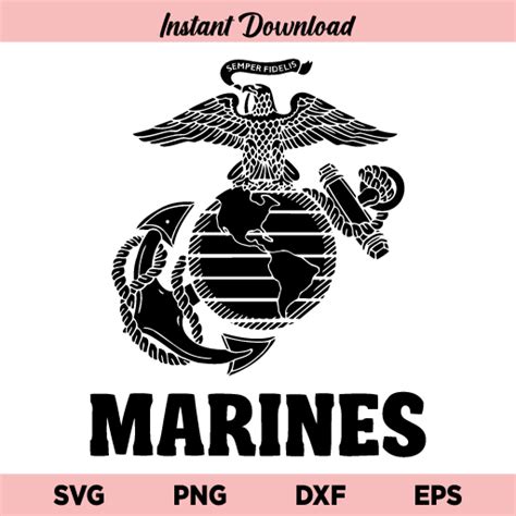 US Marines Logo SVG, Marines SVG, United States Marines Logo SVG ...