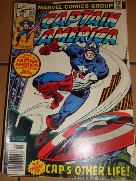 Captain America 225 Sal Buscema Mike Esposito Cap S Other Life Comic