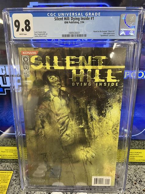 2004 IDW Silent Hill Dying Inside #1 Graded CGC 9.8 First Print MINT