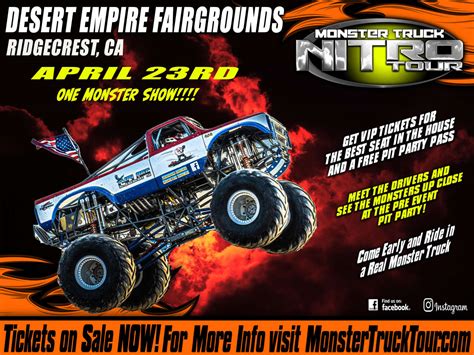 Monster Truck Nitro Tour - Monster Truck Nitro Tour - Ridgecrest, CA ...