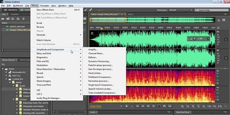 Guía Rápida Pasos para el fundido de entrada de Adobe Audition