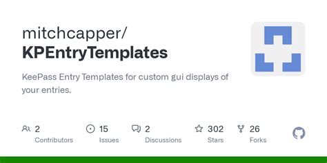 Github Mitchcapperkpentrytemplates Keepass Entry Templates For