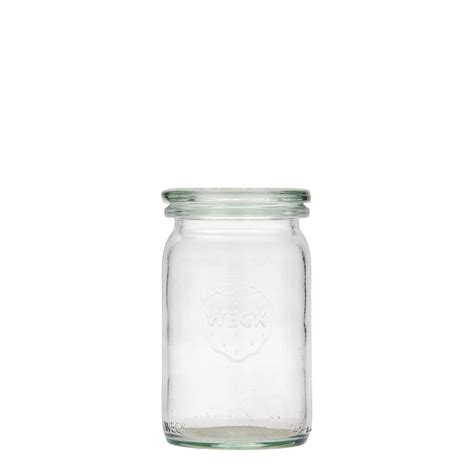 Ml Weck Tall Cylinder Jar Closure Round Rim Clear