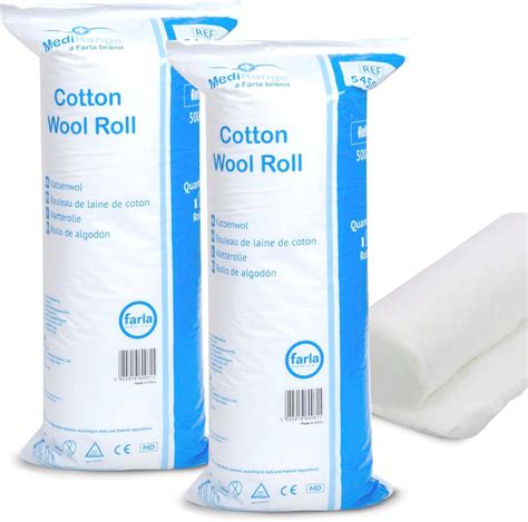 MediRange Cotton Wool Roll 100 Pure Cotton Wool Medical Grade