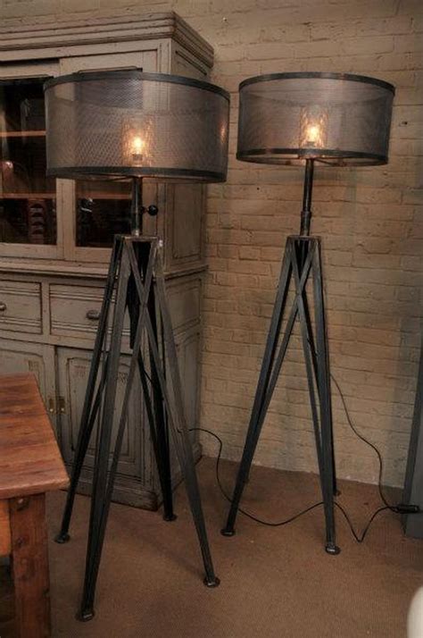 Fascinating Industrial Floor Lamp For Home Decorations Industrial