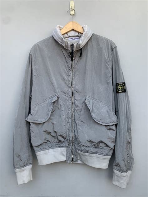 Stone Island Vintage Stone Island Nylon Metal Bomber Jacket Ss 2007