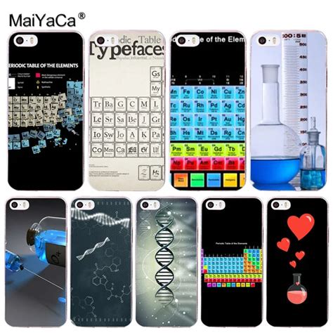 MaiYaCa química tabla periódica para iPhone 4S SE 5C 5S 5 SE 6 6S 7 7 8